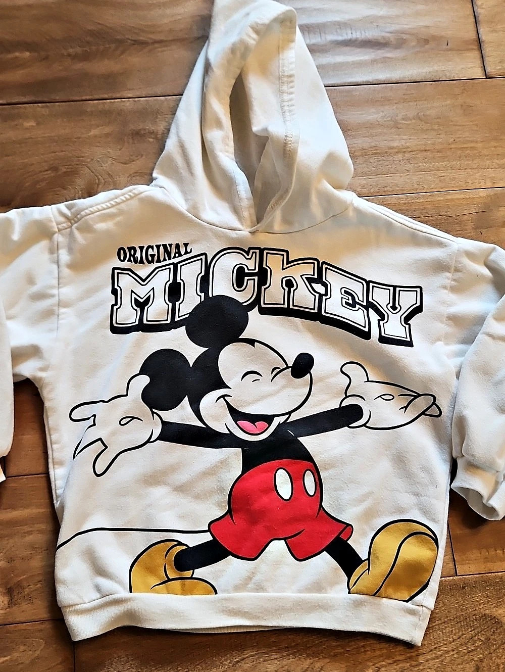 Disney Mickey Mouse Graphic Hoodie Girls Size 5